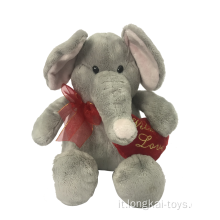 Peluche elefante Happy Valentine